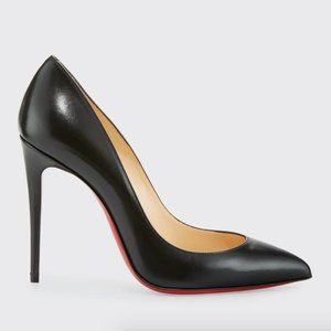 CHRISTIAN LOUBOUTIN Black Pigalle 100mm Pumps